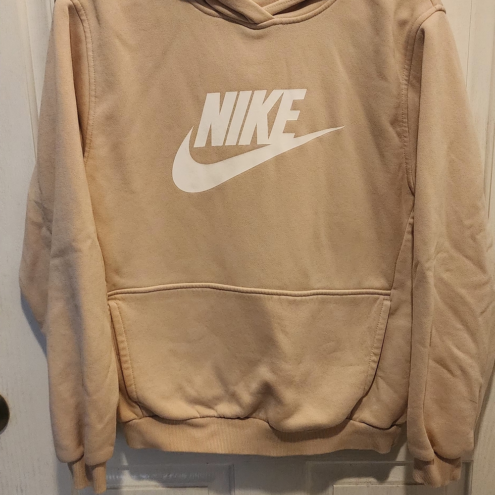 Nike Beige/Sand Drift Hoodie and Sweatpants Set - Picture 2 of 8